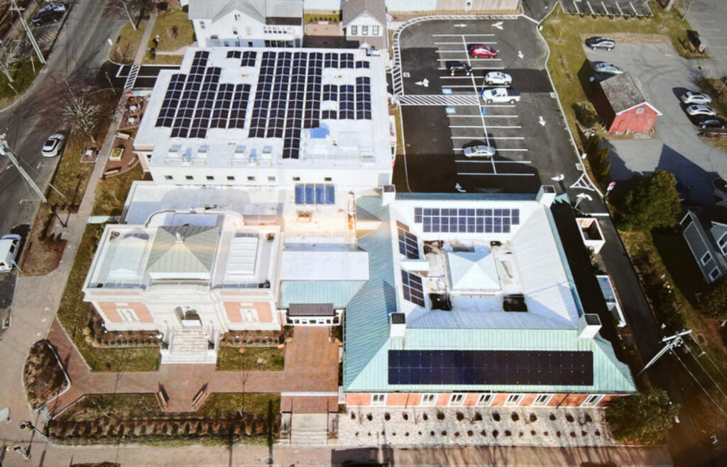 Madison Scranton Library Aerial View
